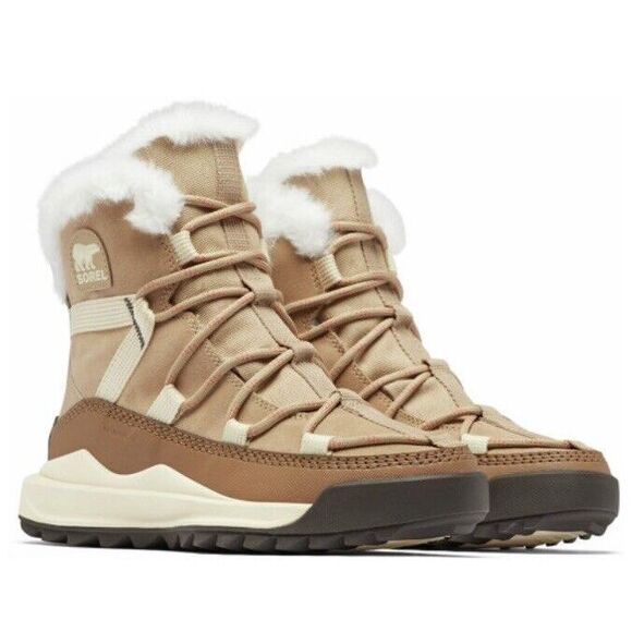 Sorel Womens Ona RMX Glacy Boots Size 8.5 Chukka Waterproof Insulated Tan NEW - Picture 4 of 12